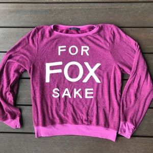 Wildfox For Fox Sake Sweatshirt
